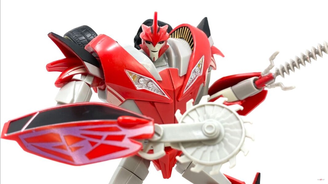 Transformers RED Prime Knock Out In Hand Image  (6 of 37)